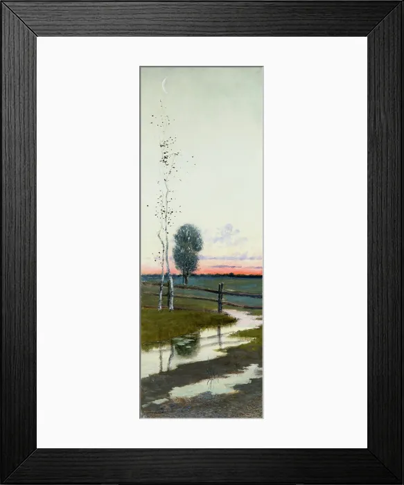 Framed Print : Landscape, c1900. Creator: Stefan Popowski Framed Print : Landscape, c1900. Creator: Stefan Popowski