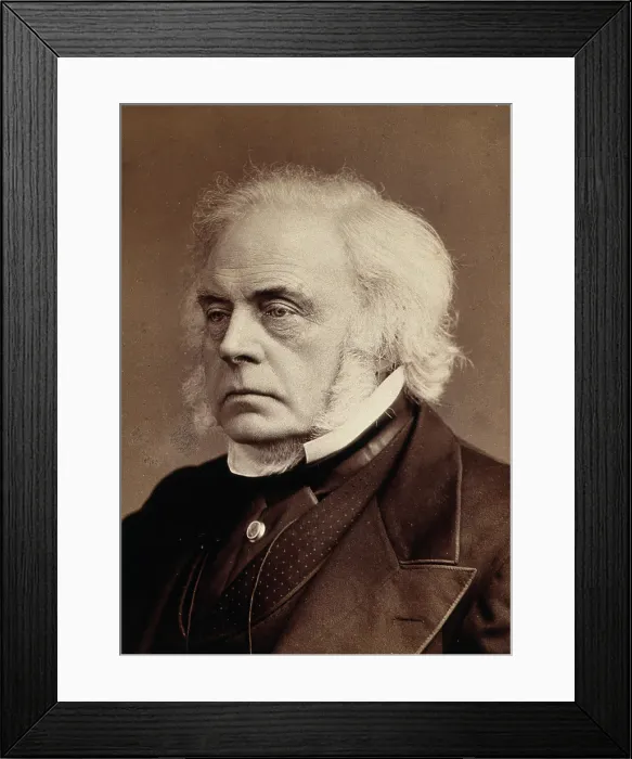 Framed Print : John Bright. Creator: Elliott & Fry Framed Print : John Bright. Creator: Elliott & Fry