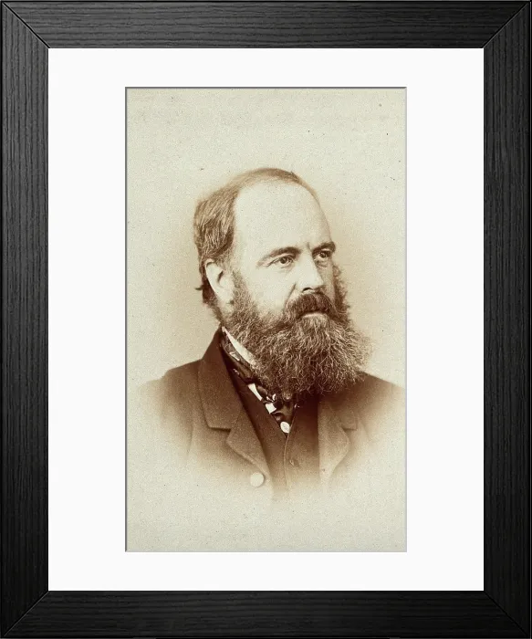 Framed Print : Edward Armitage. Creator: Elliott & Fry Framed Print : Edward Armitage. Creator: Elliott & Fry