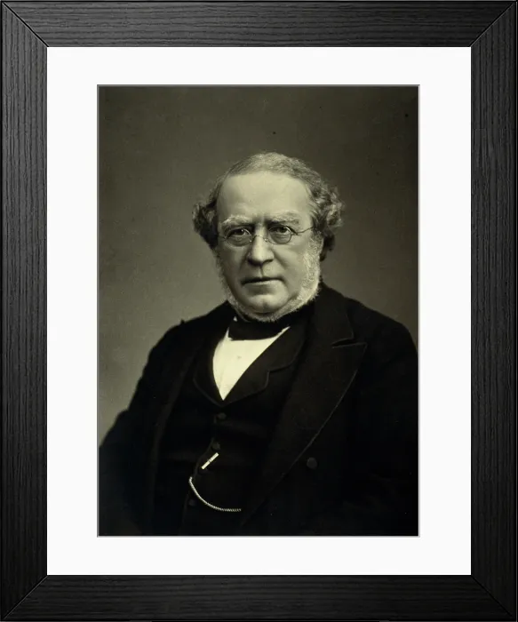Framed Print : Sir Alfred Baring Garrod. Creator: Elliott & Fry Framed Print : Sir Alfred Baring Garrod. Creator: Elliott & Fry
