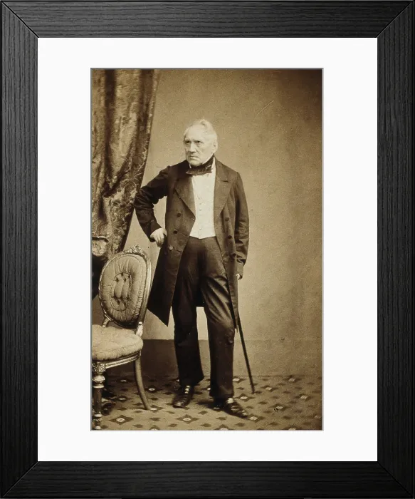 Framed Print : Edward Hodges Baily. Creator: Maull & Polyblank Framed Print : Edward Hodges Baily. Creator: Maull & Polyblank