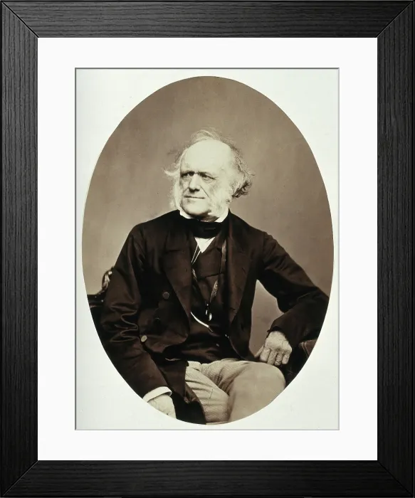 Framed Print : Sir Charles Lyell. Creator: John Jabez Edwin Mayall Framed Print : Sir Charles Lyell. Creator: John Jabez Edwin Mayall