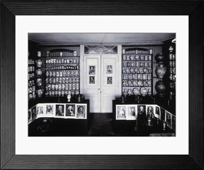 Framed Print : Part of the collection of pharmaceutical and medical antiques collected by Burkhard... in 1904. Creator: Unknown Framed Print : Part of the collection of pharmaceutical and medical antiques collected by Burkhard... in 1904. Creator: Unknown