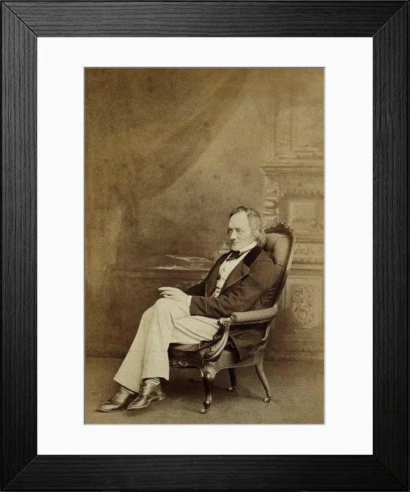 Framed Print : Sir Richard Owen. Creator: Ernest Edwards Framed Print : Sir Richard Owen. Creator: Ernest Edwards