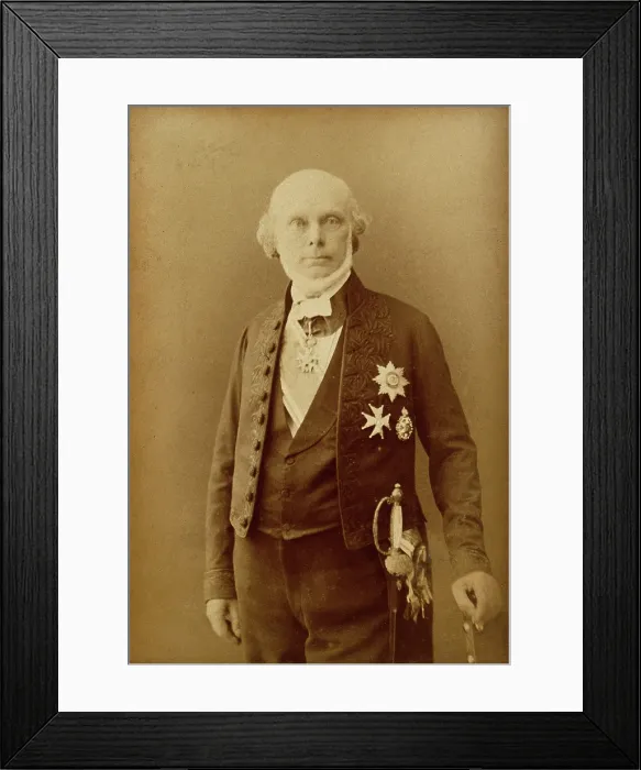 Framed Print : Jean Louis Armand de Quatrefages de Brean. Creator: Eugene Pirou Framed Print : Jean Louis Armand de Quatrefages de Brean. Creator: Eugene Pirou