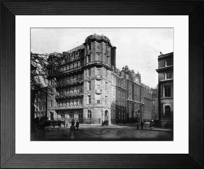 Framed Print : The London (later Royal) Homeopathic Hospital, corner of Queen Square and Great Ormond Street... Creator: Unknown Framed Print : The London (later Royal) Homeopathic Hospital, corner of Queen Square and Great Ormond Street... Creator: Unknown