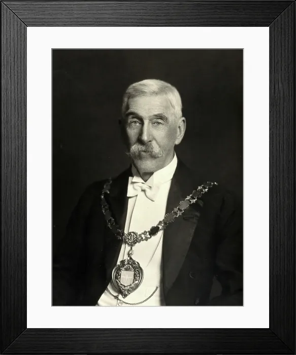 Framed Print : Sir Leonard Rogers. Creator: J Russell & Sons Framed Print : Sir Leonard Rogers. Creator: J Russell & Sons