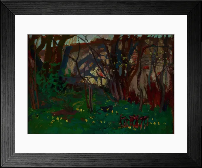 Framed Print : Botanical Garden, 1905. Creator: Jan Stanislawski Framed Print : Botanical Garden, 1905. Creator: Jan Stanislawski