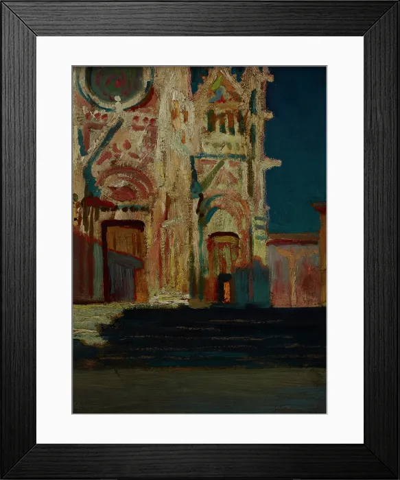 Framed Print : Cathedral in Sienna, 1904. Creator: Jan Stanislawski Framed Print : Cathedral in Sienna, 1904. Creator: Jan Stanislawski
