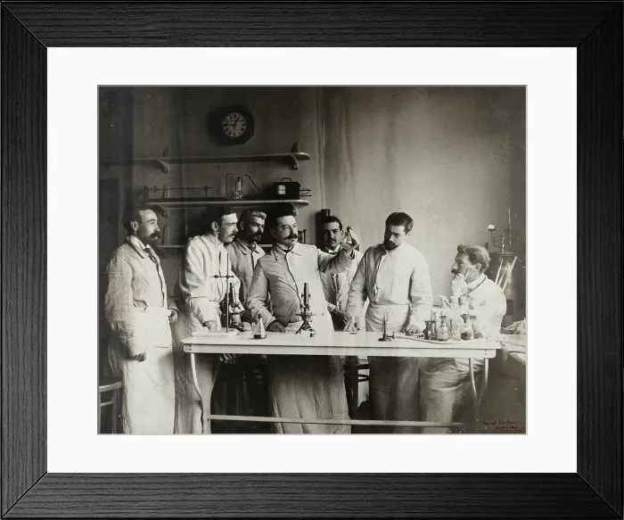 Framed Print : Hopital Cochin, 1902. Creator: Leon Bal