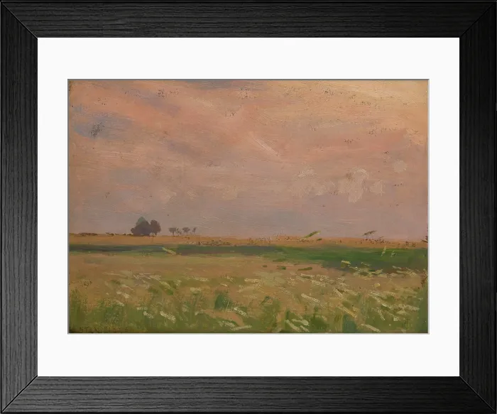 Framed Print : Fields near Bronowice, 1902. Creator: Jan Stanislawski Framed Print : Fields near Bronowice, 1902. Creator: Jan Stanislawski