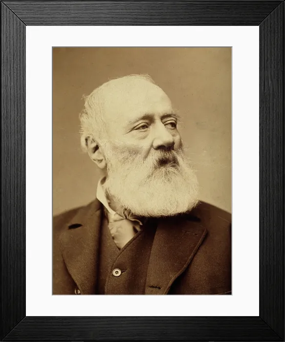 Framed Print : Antonio Meucci. Creator: Louis Alman Framed Print : Antonio Meucci. Creator: Louis Alman