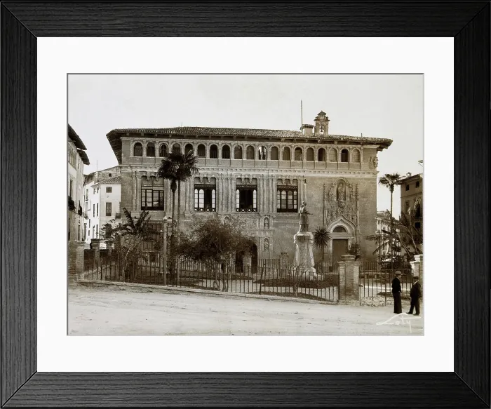 Framed Print : Hospital Civil, Jativa: exterior, c1900. Creator: Unknown Framed Print : Hospital Civil, Jativa: exterior, c1900. Creator: Unknown