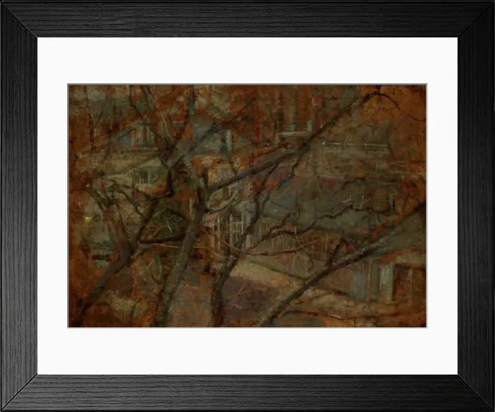 Framed Print : View from the Studio's Window, c1914. Creator: Olga Boznanska. View from the Studio's Window, c1914. Creator: Olga Boznanska Framed Print : View from the Studio's Window, c1914. Creator: Olga Boznanska. View from the Studio's Window, c1914. Creator: Olga Boznanska