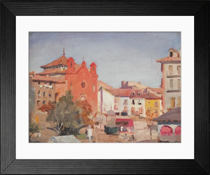 Framed Print : Valladolid, 1899. Creator: Jan Ciaglinski Framed Print : Valladolid, 1899. Creator: Jan Ciaglinski