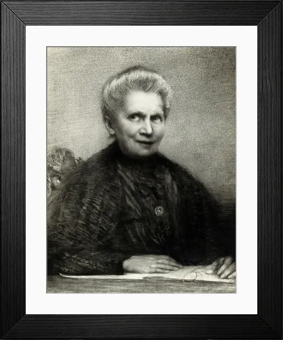 Framed Print : Marie Curie. Creator: Unknown Framed Print : Marie Curie. Creator: Unknown