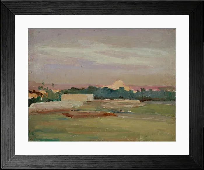Framed Print : The Sirocco, 1909. Creator: Jan Ciaglinski Framed Print : The Sirocco, 1909. Creator: Jan Ciaglinski
