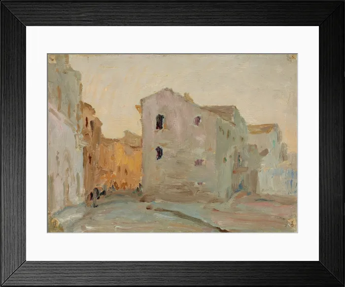 Framed Print : Syracuse (Architectural Fragment), 1910. Creator: Jan Ciaglinski Framed Print : Syracuse (Architectural Fragment), 1910. Creator: Jan Ciaglinski