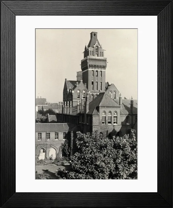 Framed Print : St Charles Hospital, London: the main tower, c1930. Creator: Unknown Framed Print : St Charles Hospital, London: the main tower, c1930. Creator: Unknown