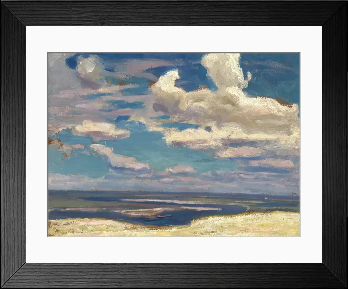 Framed Print : Cloud over the Dnieper River, 1903. Creator: Jan Stanislawski Framed Print : Cloud over the Dnieper River, 1903. Creator: Jan Stanislawski