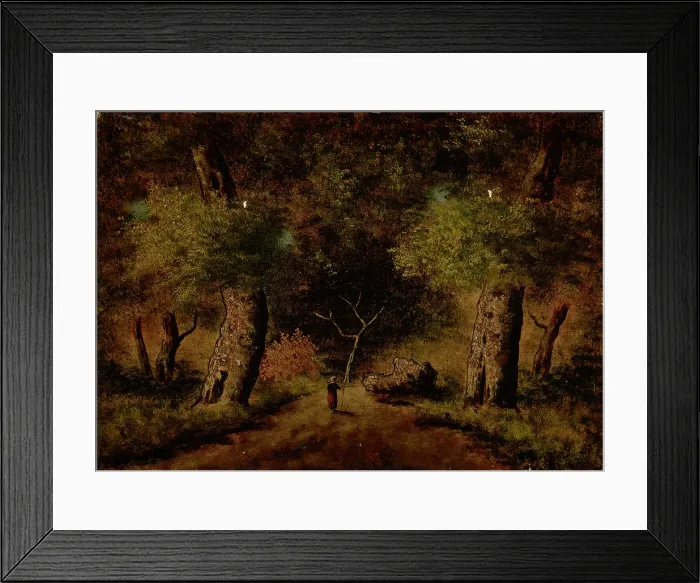 Framed Print : Landscape, second half of 19th century. Creator: Unknown Framed Print : Landscape, second half of 19th century. Creator: Unknown