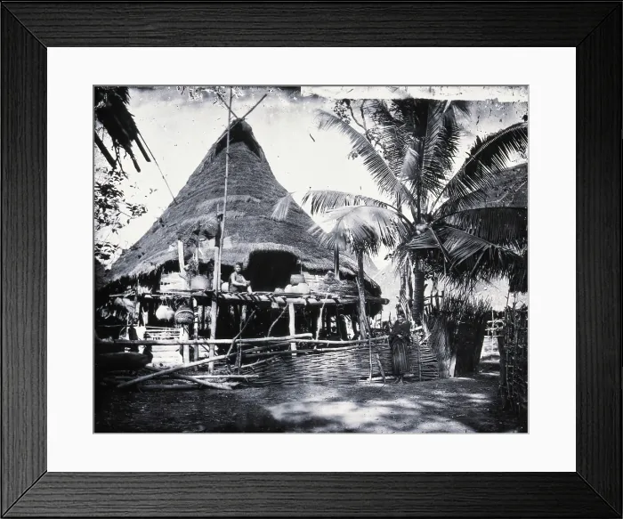 Framed Print : Laos, 1866, (1981). Creator: Unknown Framed Print : Laos, 1866, (1981). Creator: Unknown