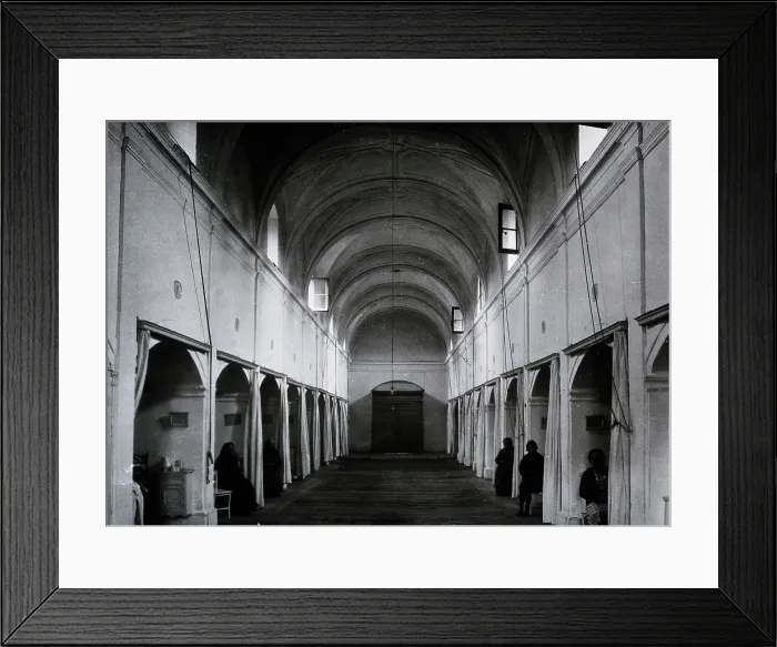 Framed Print : Hospital del Rey, Burgos: a ward, 1900-1999. Creator: Unknown Framed Print : Hospital del Rey, Burgos: a ward, 1900-1999. Creator: Unknown