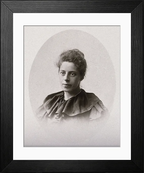 Framed Print : Mrs Isaac Roberts, nee Dorothea Klumpke, Doctor es Sciences from the University of Paris, first... Creator: Unknown Framed Print : Mrs Isaac Roberts, nee Dorothea Klumpke, Doctor es Sciences from the University of Paris, first... Creator: Unknown