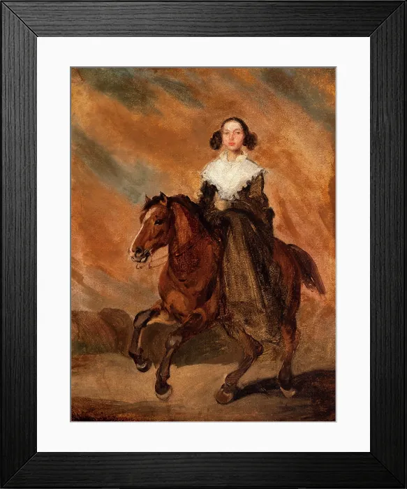 Framed Print : Amazon, between 1834-1835. Creator: Piotr Michalowski Framed Print : Amazon, between 1834-1835. Creator: Piotr Michalowski