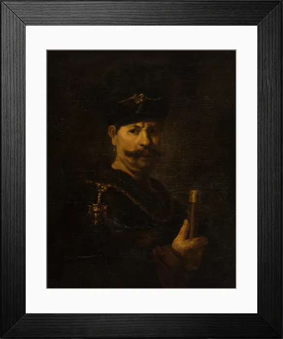 Framed Print : Portrait of a Polish Nobleman-Copy, 18th century. Creator: Unknown Framed Print : Portrait of a Polish Nobleman-Copy, 18th century. Creator: Unknown
