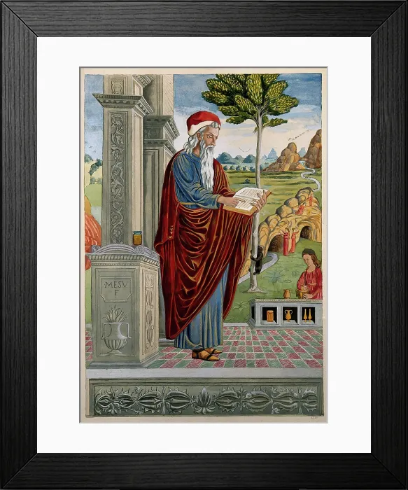Framed Print : Mesue. Creator: Unknown Framed Print : Mesue. Creator: Unknown