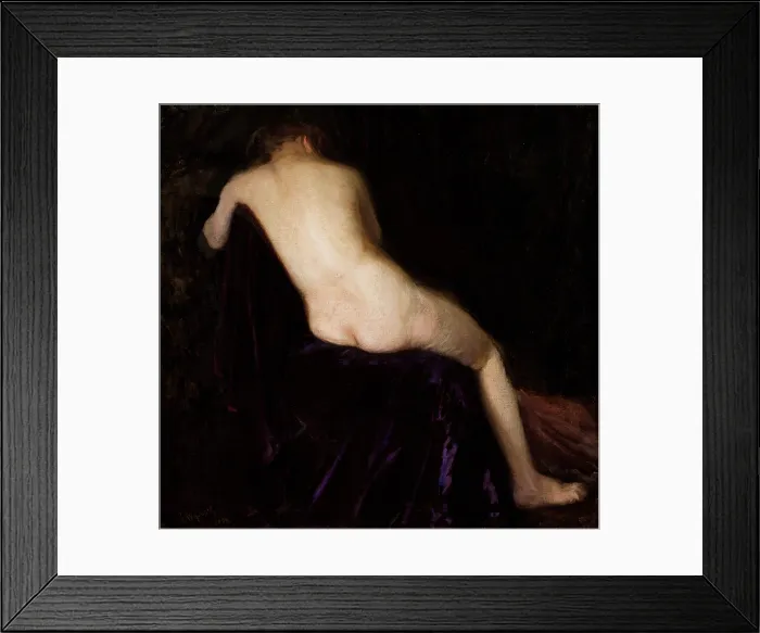 Framed Print : Female Nude, 1907. Creator: Leon Wyczolkowski Framed Print : Female Nude, 1907. Creator: Leon Wyczolkowski