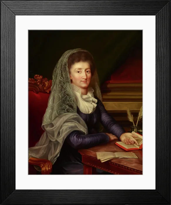 Framed Print : Portrait of Countess Rozalia Tarnowska nee Czacka (Copy), 1856. Creator: Feliks Hanusz Framed Print : Portrait of Countess Rozalia Tarnowska nee Czacka (Copy), 1856. Creator: Feliks Hanusz