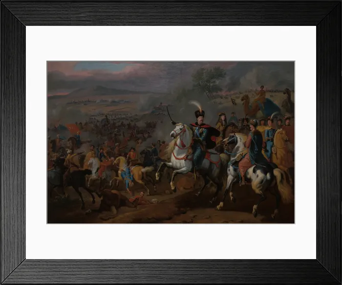 Framed Print : John III Sobieski at Vienna in 1683, 1st half of 18th century. Creator: Unknown Framed Print : John III Sobieski at Vienna in 1683, 1st half of 18th century. Creator: Unknown