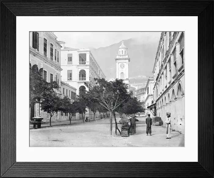 Framed Print : Pedder Street, Hong Kong, 1868 / 1871. Creator: John Thomson Framed Print : Pedder Street, Hong Kong, 1868 / 1871. Creator: John Thomson