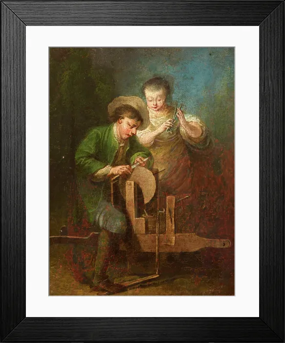 Framed Print : Honing Knives, between 1780-1815. Creator: Unknown Framed Print : Honing Knives, between 1780-1815. Creator: Unknown