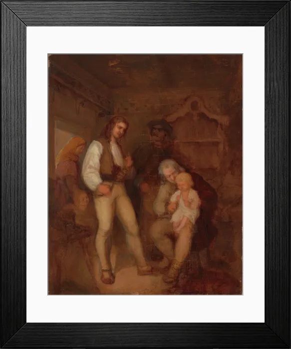 Framed Print : Highlander's Family, 1869. Creator: Aleksander Kotsis. Highlander's Family, 1869. Creator: Aleksander Kotsis Framed Print : Highlander's Family, 1869. Creator: Aleksander Kotsis. Highlander's Family, 1869. Creator: Aleksander Kotsis