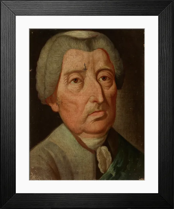 Framed Print : Portrait of a Man, between 1750-1850. Creator: Unknown Framed Print : Portrait of a Man, between 1750-1850. Creator: Unknown