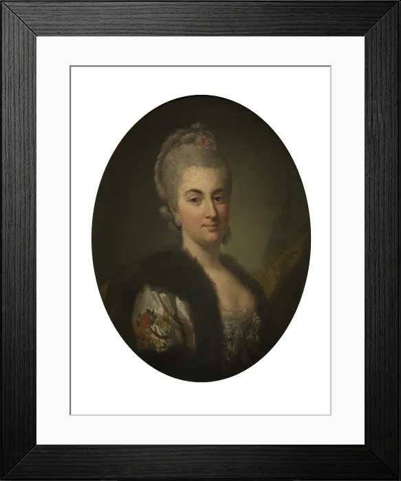 Framed Print : Portrait of Konstancja Poniatowska nee Czartoryska, c1768. Creator: Per Krafft the Elder Framed Print : Portrait of Konstancja Poniatowska nee Czartoryska, c1768. Creator: Per Krafft the Elder