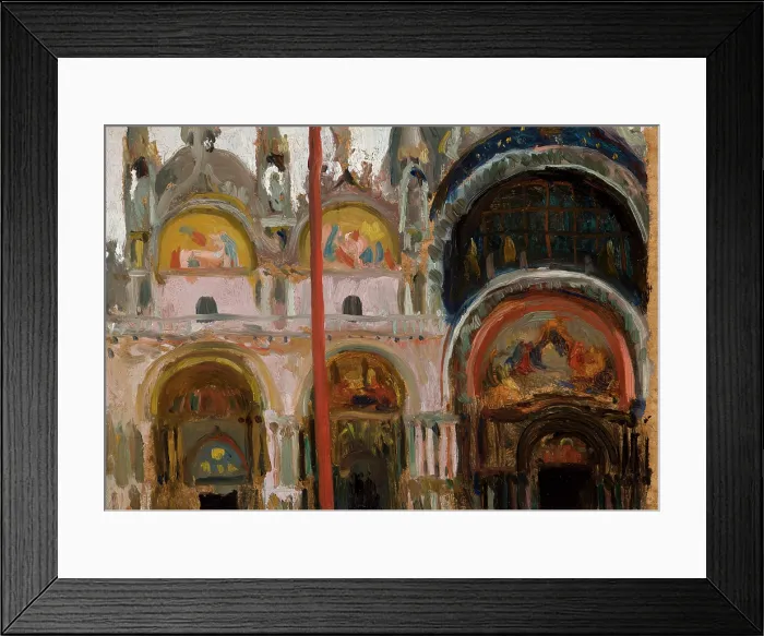 Framed Print : Church of San Marco in Venice, 1904. Creator: Jan Stanislawski Framed Print : Church of San Marco in Venice, 1904. Creator: Jan Stanislawski
