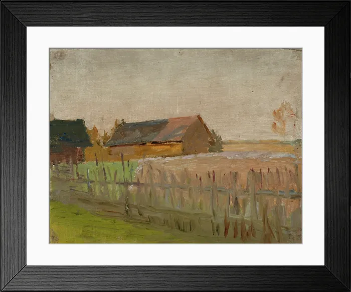 Framed Print : Evening, 1909. Creator: Jan Ciaglinski Framed Print : Evening, 1909. Creator: Jan Ciaglinski