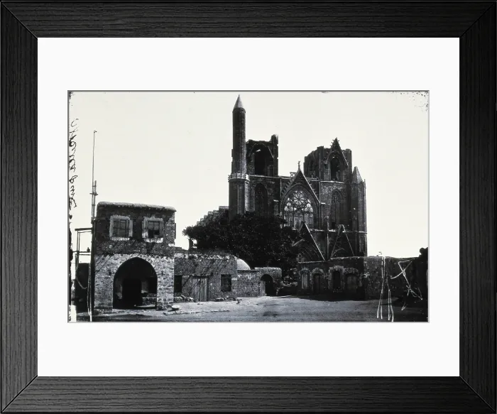 Framed Print : Famagusta, Cyprus, 1883, (1981). Creator: Unknown Framed Print : Famagusta, Cyprus, 1883, (1981). Creator: Unknown