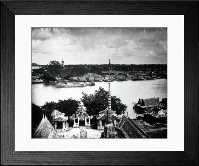 Framed Print : Bangkok, Siam [Thailand], 1866, (1981). Creator: Unknown