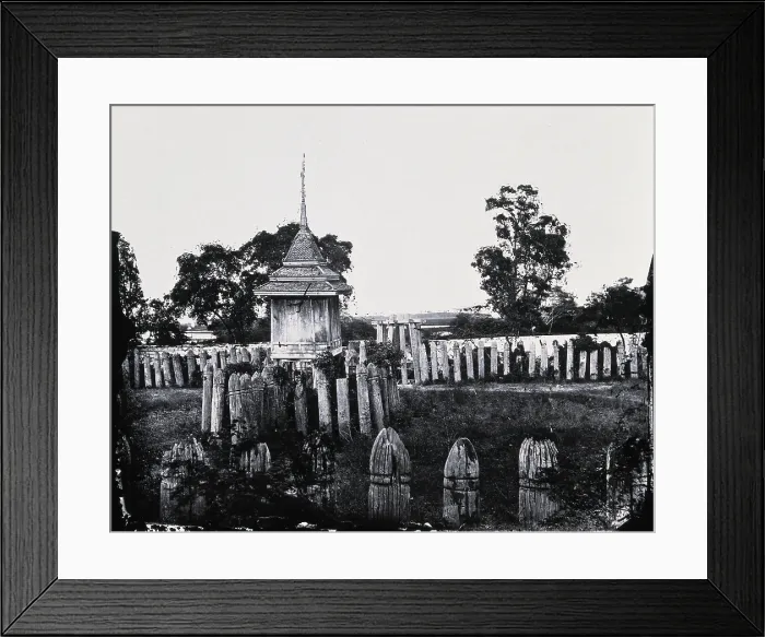 Framed Print : Ayuthia, Siam [Thailand], 1865, (1981). Creator: Unknown