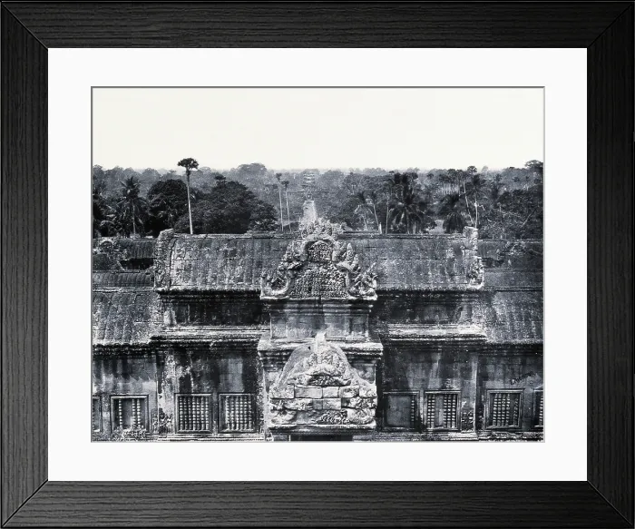 Framed Print : Nakhon Thom [Angkor Wat], Cambodia, 1866, (1981). Creator: Unknown