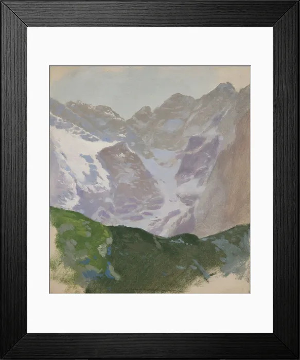 Framed Print : Mountain Landscape, 1896. Creator: Antoni Piotrowski Framed Print : Mountain Landscape, 1896. Creator: Antoni Piotrowski