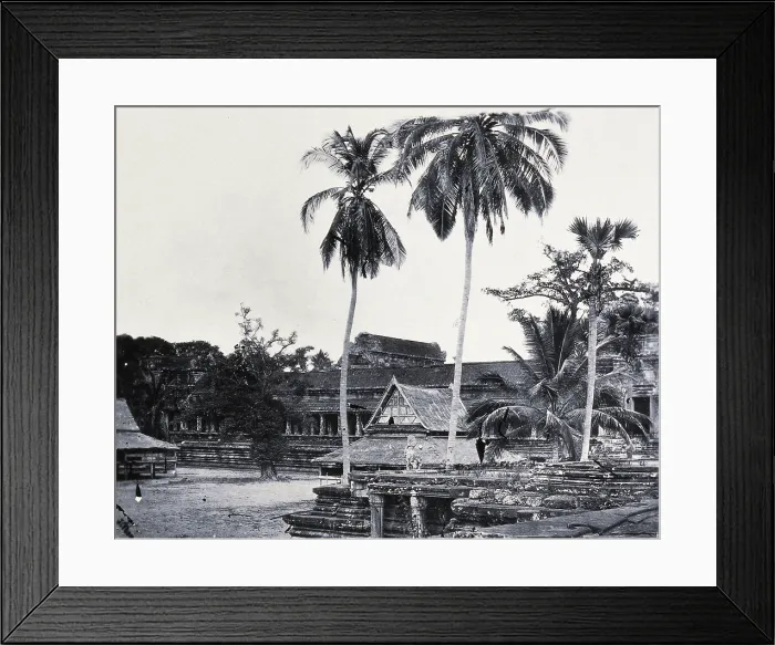 Framed Print : Nakhon Thom [Angkor Wat], Cambodia, 1866, (1981). Creator: Unknown