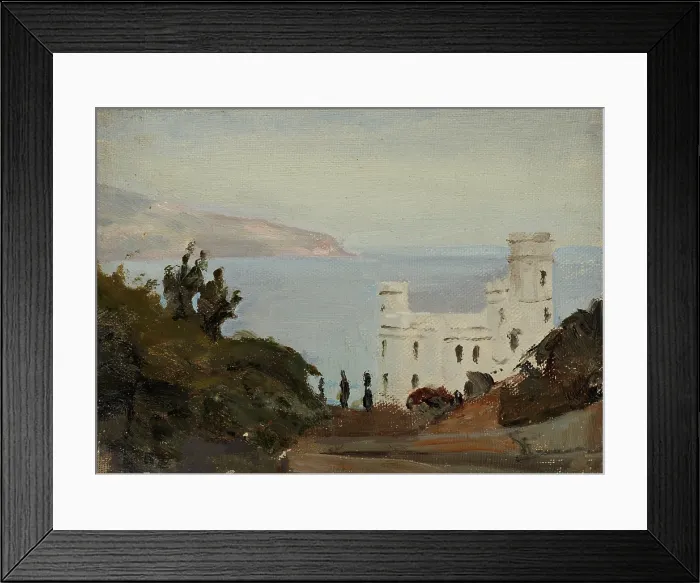 Framed Print : Yalta, 1904. Creator: Jan Ciaglinski Framed Print : Yalta, 1904. Creator: Jan Ciaglinski