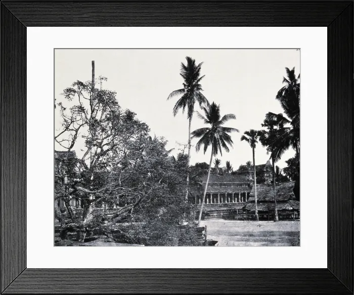 Framed Print : Nakhon Thom [Angkor Wat], Cambodia, 1866, (1981). Creator: Unknown