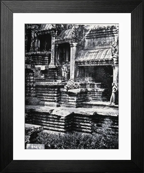 Framed Print : Nakhon Thom [Angkor Wat], Cambodia, 1866, (1981). Creator: Unknown